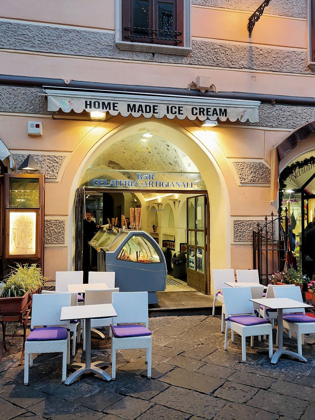 Bar Royal Amalfi Ice Cream HappyCow