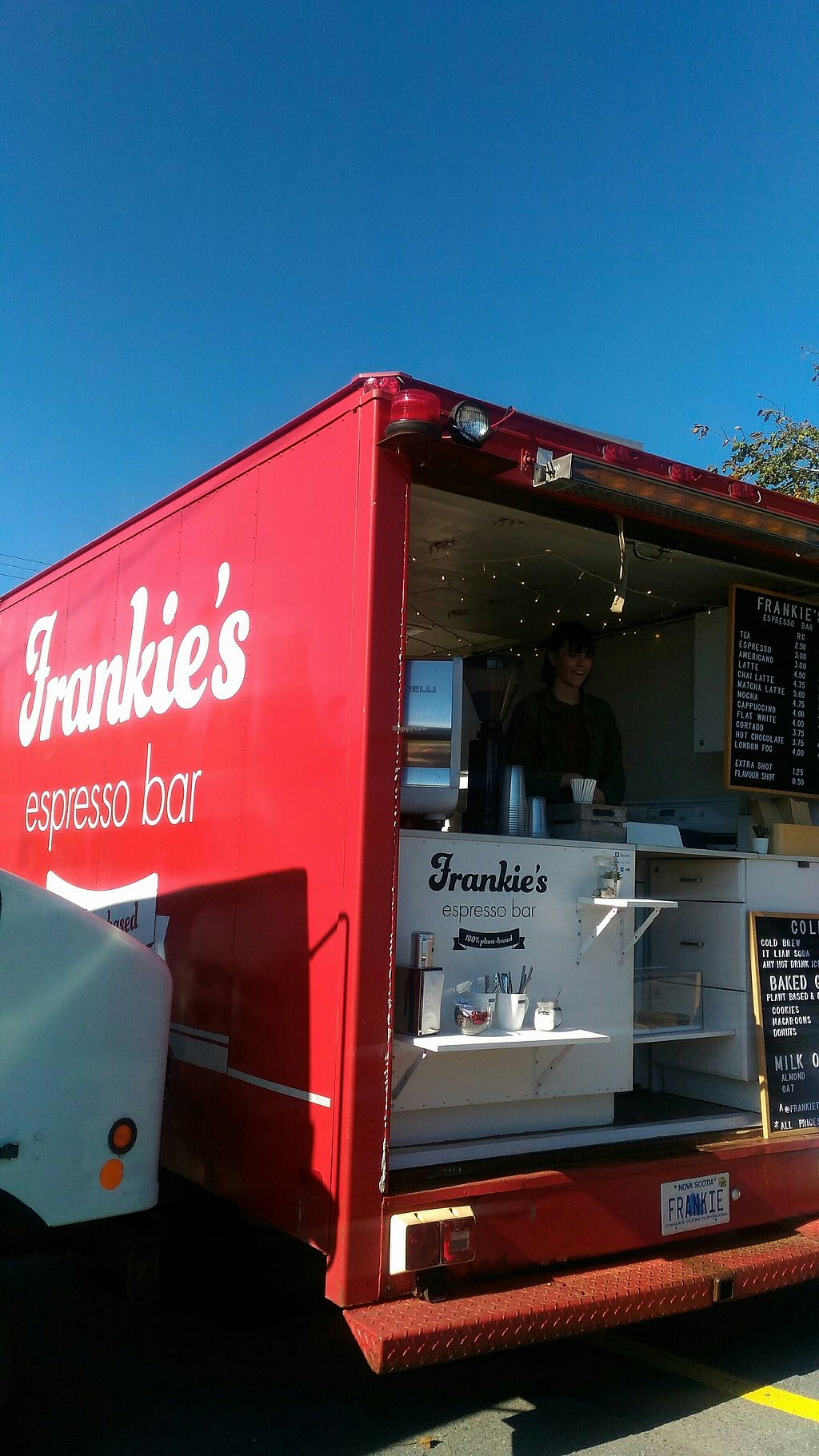 CLOSED Frankie's Espresso Bar Food Truck Dartmouth Nova Scotia
