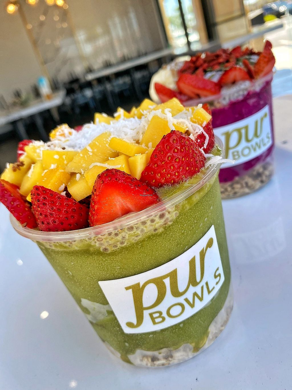 Pur Bowls Fountain Valley California Ice Cream HappyCow