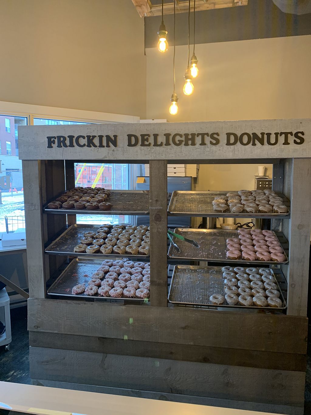 Frickin' Delights Donuts Victoria British Columbia Restaurant HappyCow