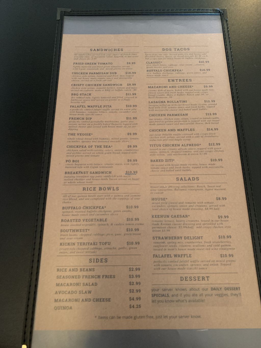 Paisley Vegan Kitchen Melbourne Florida Restaurant HappyCow