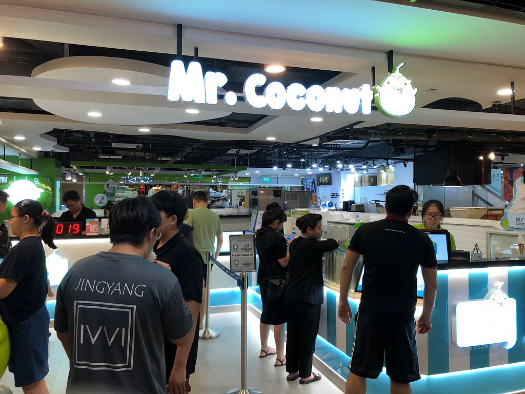 CLOSED Mr Coconut Causeway Point North Singapore Juice Bar HappyCow