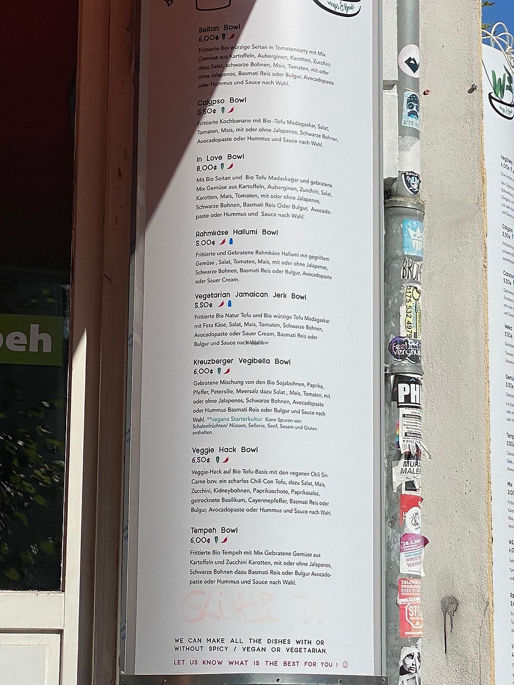 CLOSED Wraps and Bowls Reichenbergerstr Berlin Restaurant HappyCow