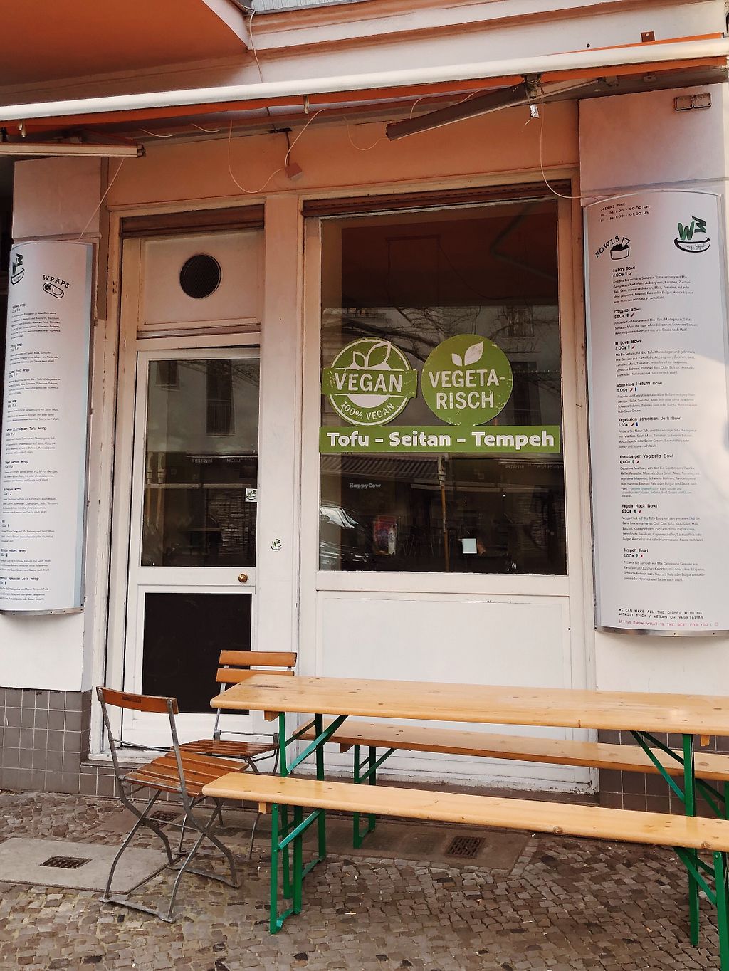 CLOSED Wraps and Bowls Reichenbergerstr Berlin Restaurant HappyCow