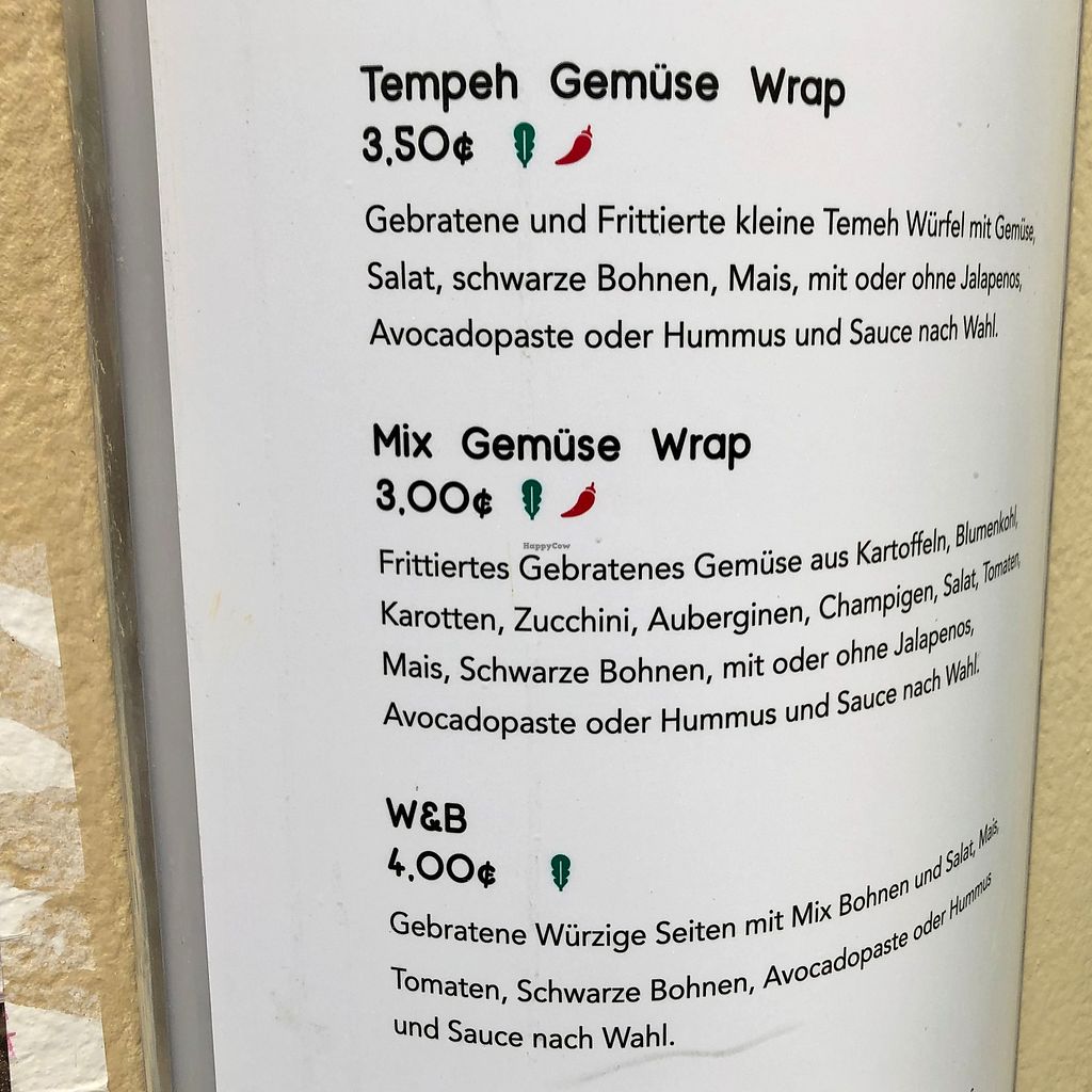 CLOSED Wraps and Bowls Reichenbergerstr Berlin Restaurant HappyCow