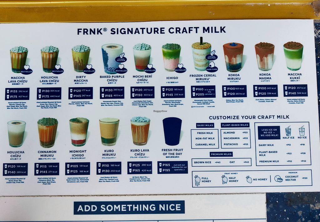 FRNK Milk Bar Metro Manila Other HappyCow