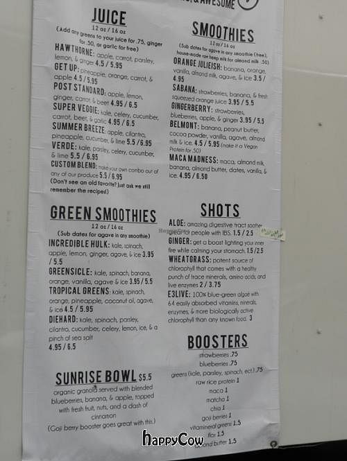 CLOSED Sip Juice Cart Portland Oregon Juice Bar HappyCow