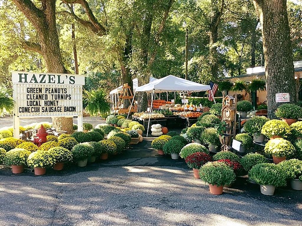 Hazel's Market Daphne Alabama Farmer's Market HappyCow