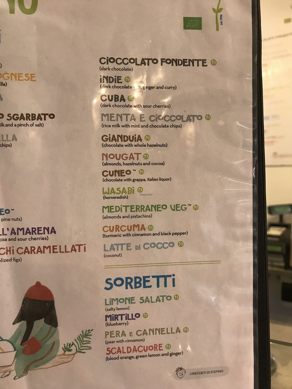 Gelateria Stefino Bologna Ice Cream Happycow