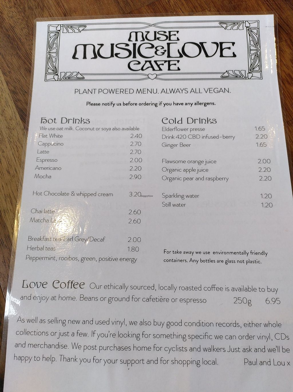 Muse Music and Love Cafe Hebden Bridge Restaurant HappyCow