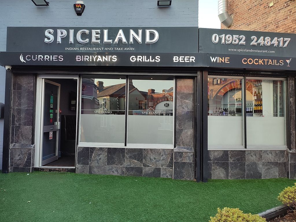 Spiceland Telford Restaurant HappyCow