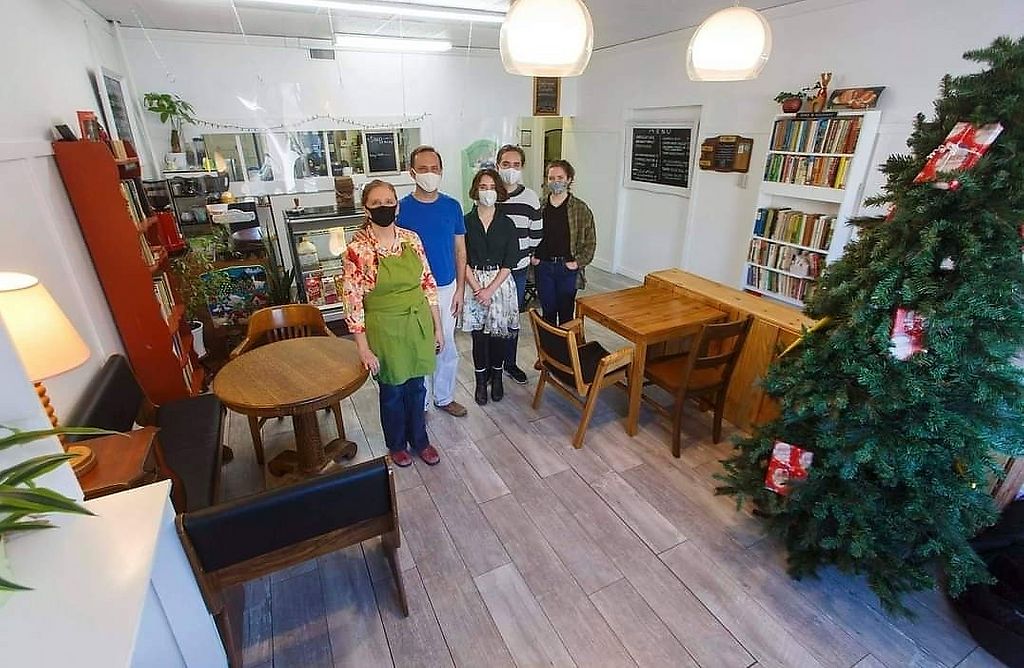 Thyme Cafe and Bookstore Winnipeg Manitoba Restaurant HappyCow