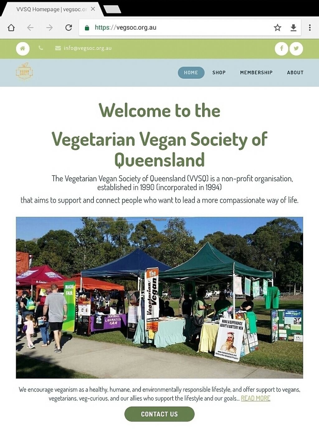 The Vegetarian & Vegan Society of Queensland The Gap Queensland