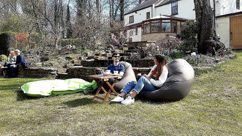 The Mill House Tea Garden Eckington Bakery HappyCow