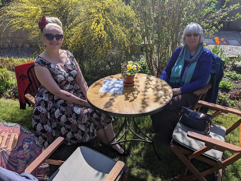 The Mill House Tea Garden Eckington Bakery HappyCow