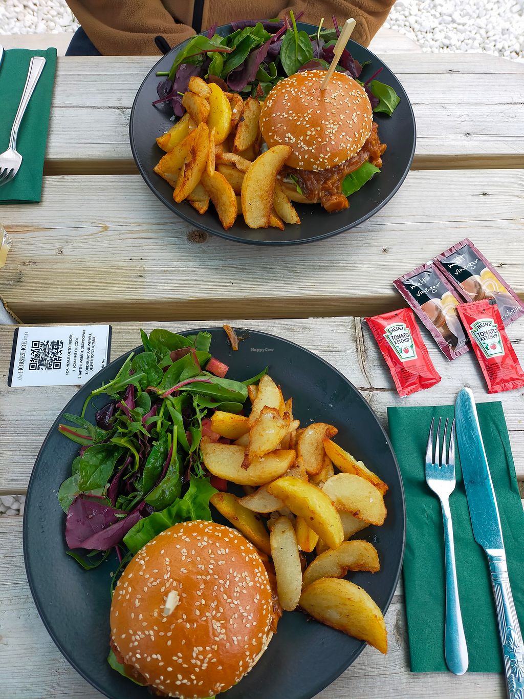 The Horseshoe Inn Eddleston Restaurant HappyCow