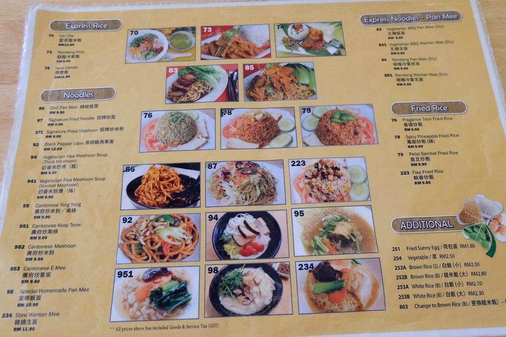 Ymt Healthy Vegetarian Subang Jaya Restaurant Happycow