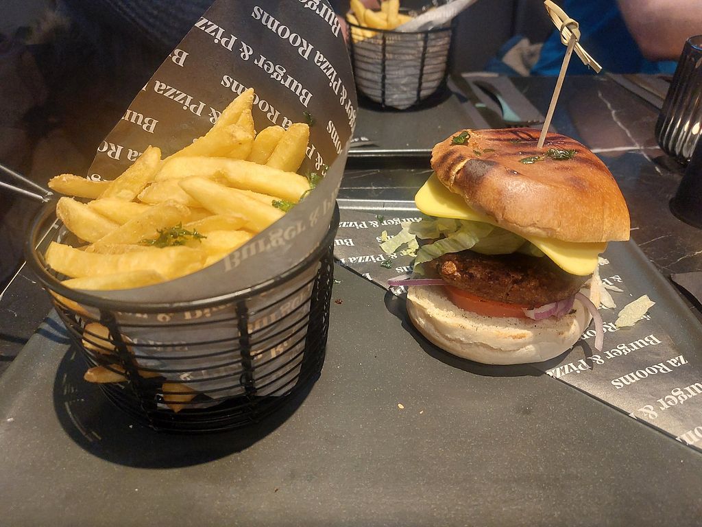 Burger and Pizza Rooms Dinnington Restaurant HappyCow