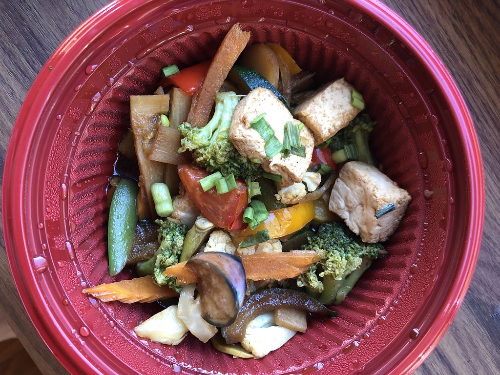 Wok and Roll Asian Kitchen Pine Grove California Restaurant HappyCow