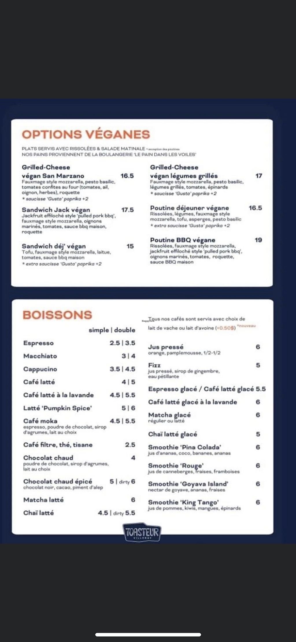 Le Toasteur Villeray Montreal Review "Cozy space, good vegan