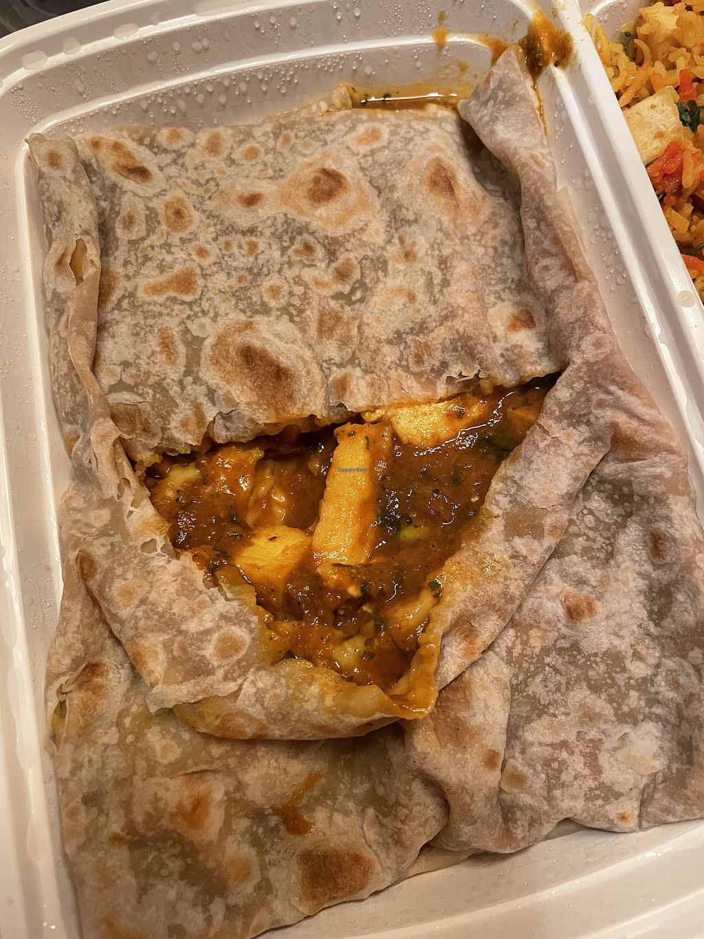 My Roti Place Oakville Ontario Restaurant HappyCow