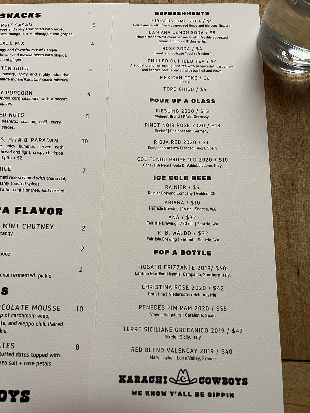 CLOSED Karachi Cowboys Seattle Washington Restaurant HappyCow