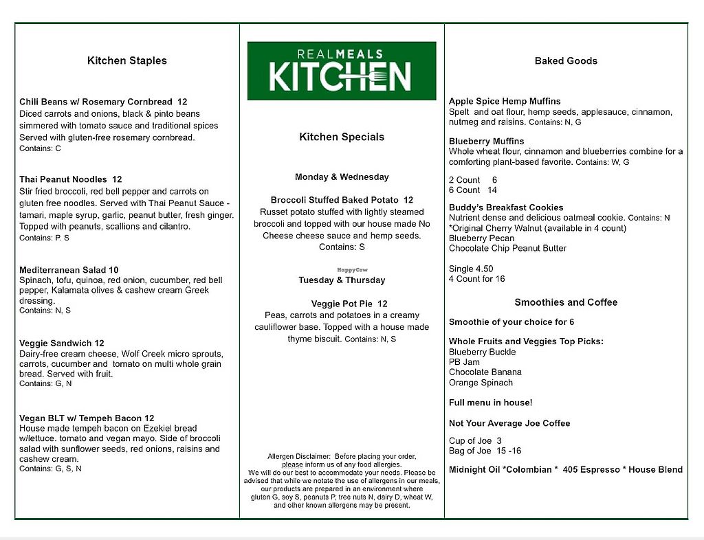 CLOSED Real Meals Kitchen Edmond Oklahoma Restaurant HappyCow