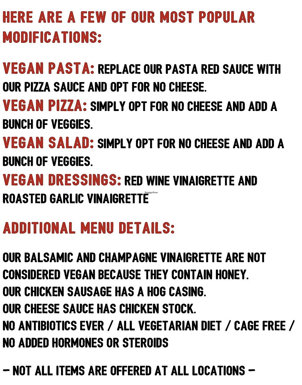 CLOSED Sauce Pizza & Wine Albuquerque New Mexico Restaurant HappyCow