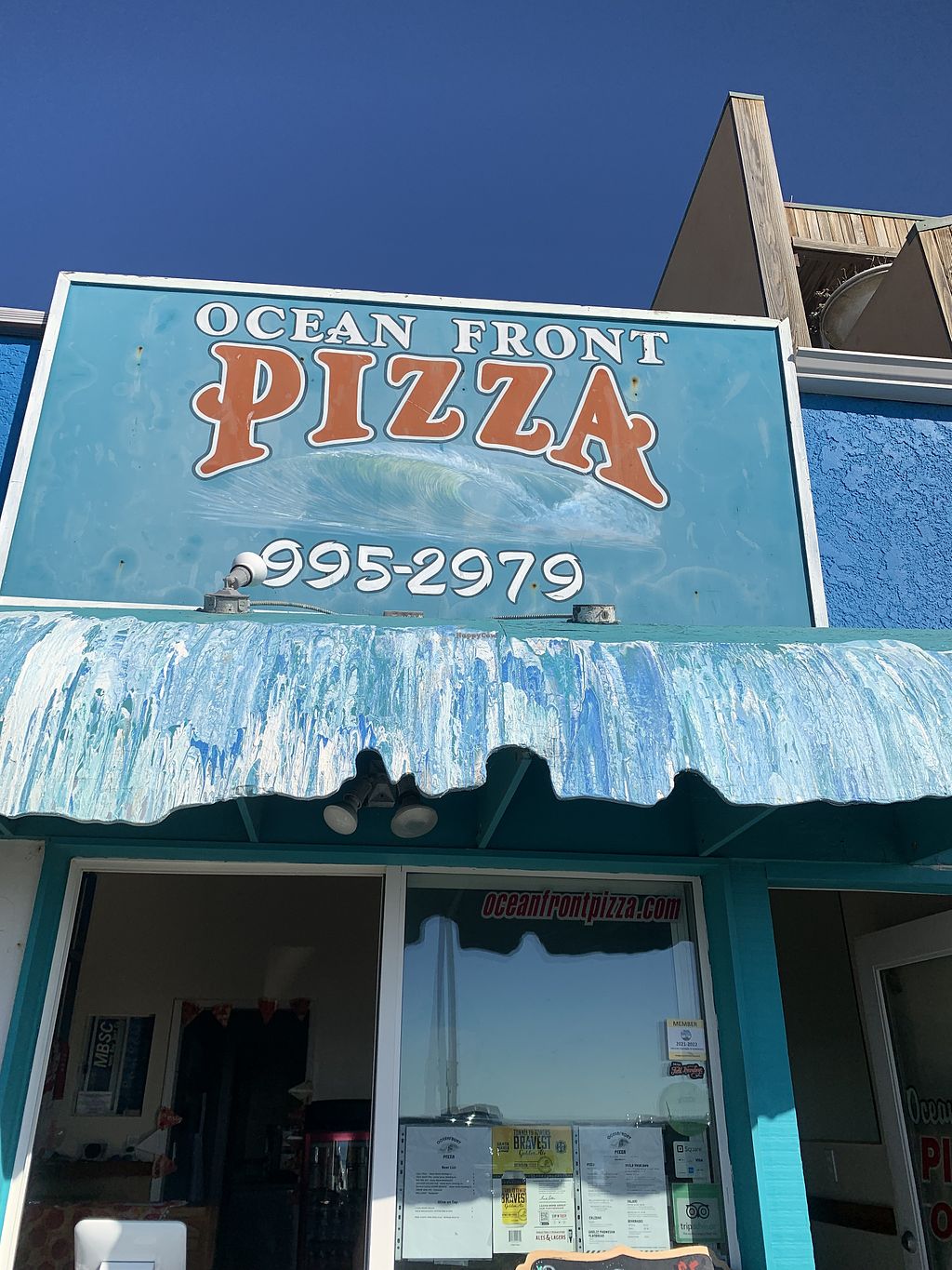 CLOSED Ocean Front Pizza Cayucos California Restaurant HappyCow