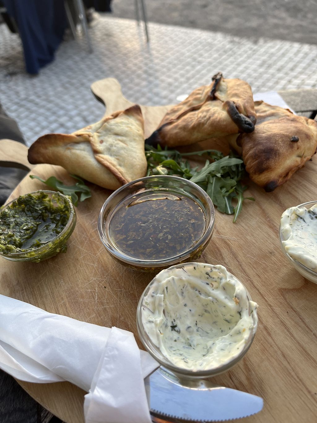 Hala Empanada im KiT Café Dusseldorf Restaurant HappyCow