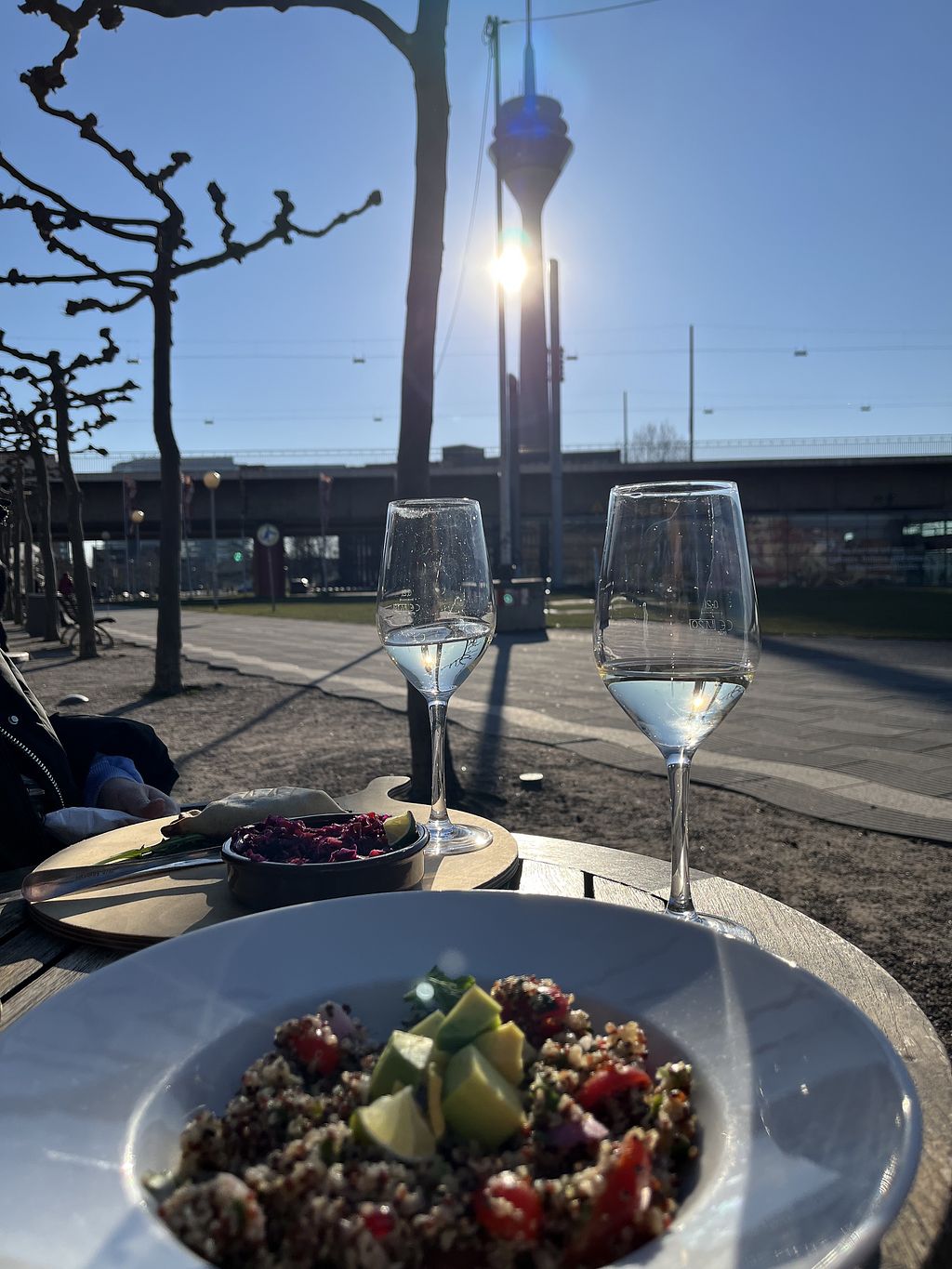 Hala Empanada im KiT Café Dusseldorf Restaurant HappyCow