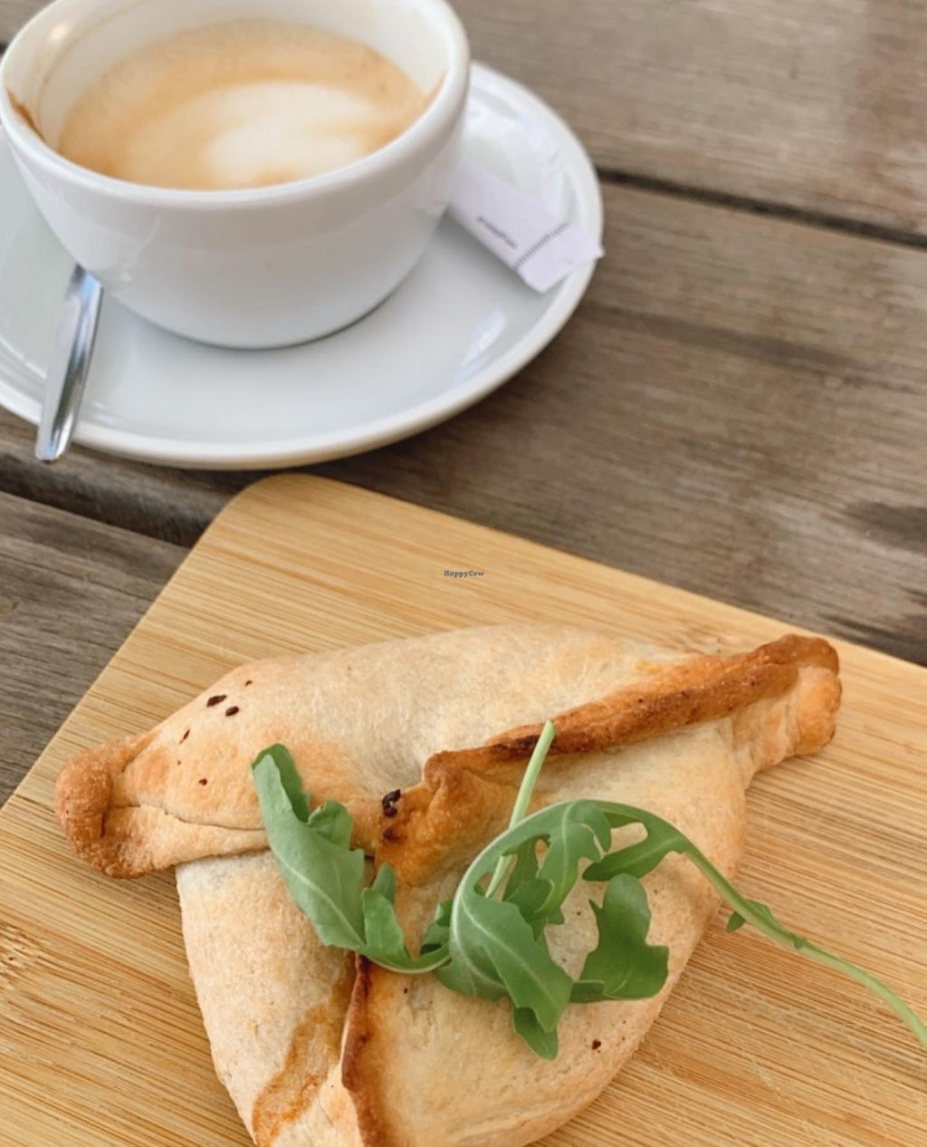 Hala Empanada im KiT Café Dusseldorf Restaurant HappyCow