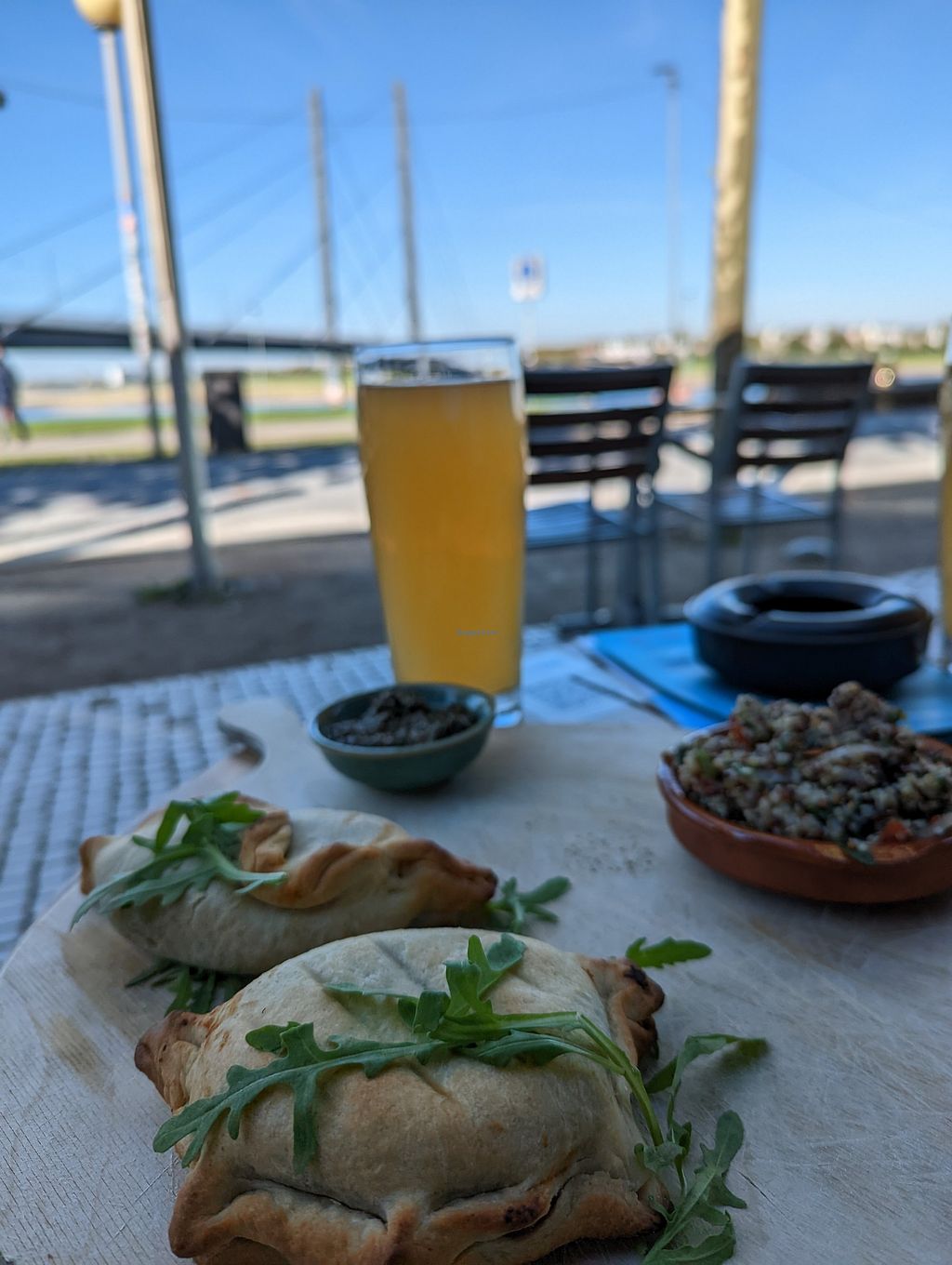 Hala Empanada im KiT Café Dusseldorf Restaurant HappyCow