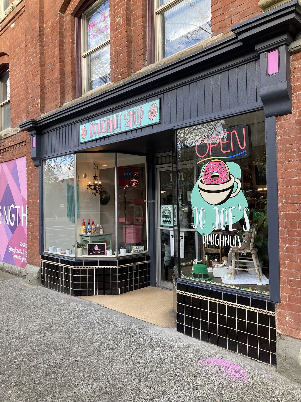 CLOSED Jo Joe’s Doughnuts Bellingham Washington Bakery HappyCow