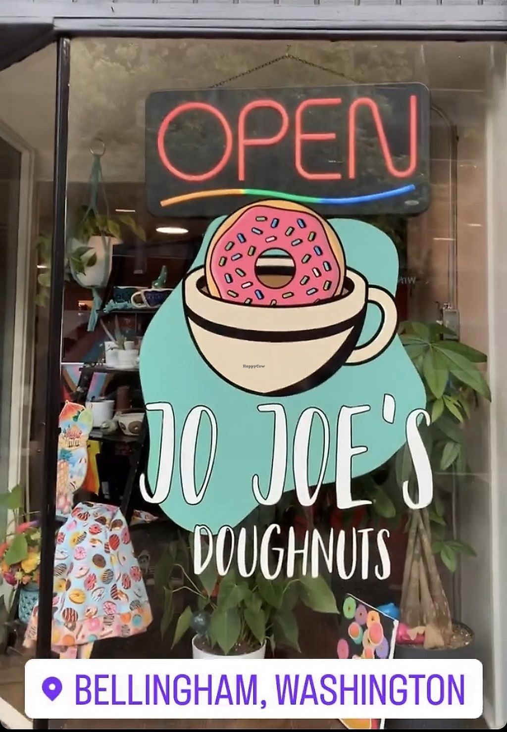 CLOSED Jo Joe’s Doughnuts Bellingham Washington Bakery HappyCow