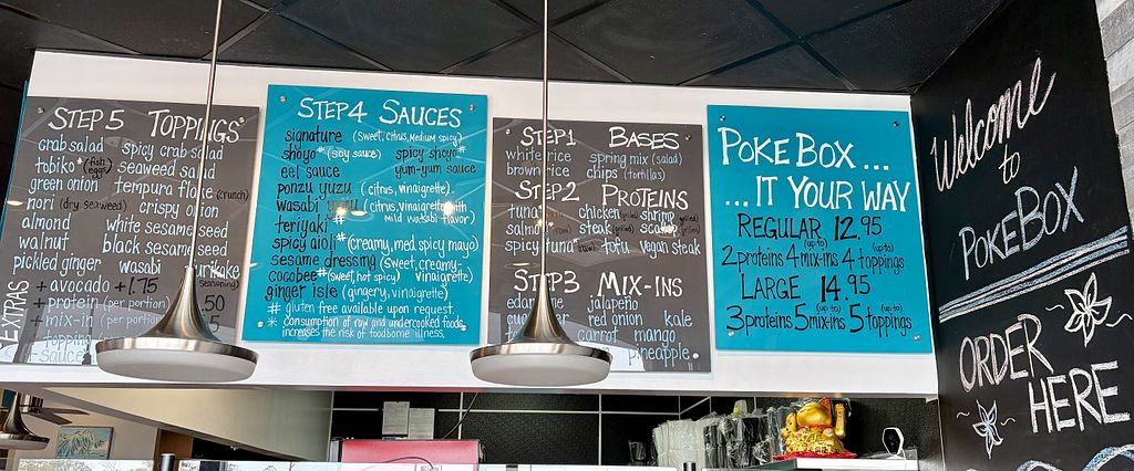 Pokebox Menu PokeBox - Nags Head North Carolina Restaurant - HappyCow