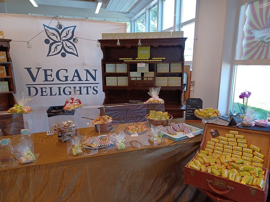 Vegan Delights Chocolate Factory Uppsala Bakery HappyCow