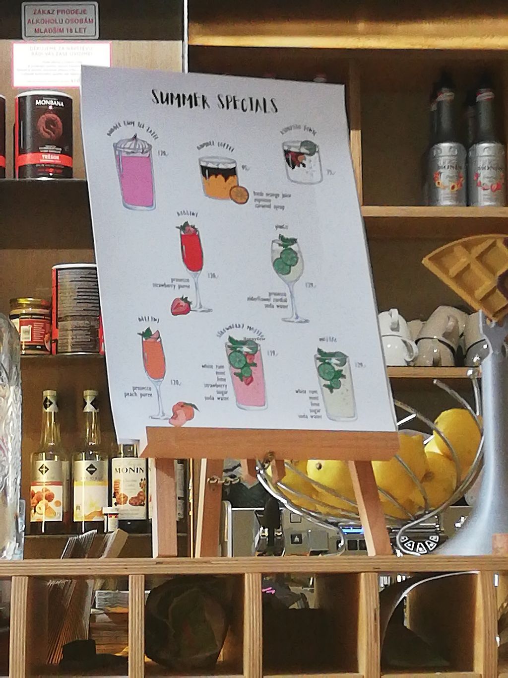 Coffee and Waffles Prague Coffee & Tea HappyCow