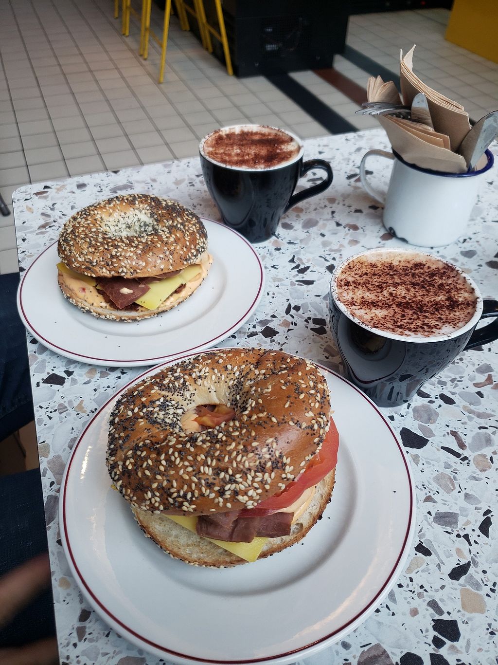 CLOSED Bross Bagels St James Edinburgh Restaurant HappyCow