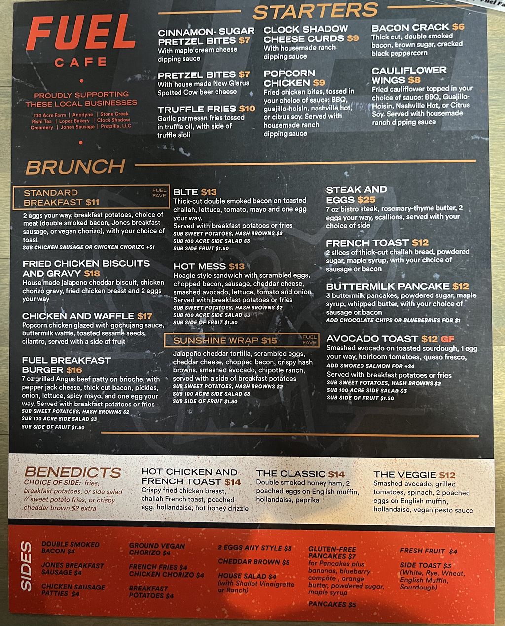 Fuel Cafe 5th St Milwaukee Wisconsin Restaurant HappyCow