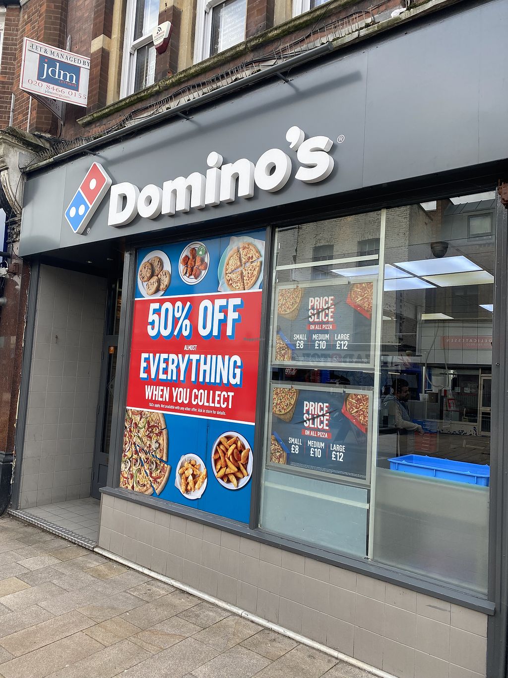 Domino's Pizza Bromley London Restaurant HappyCow