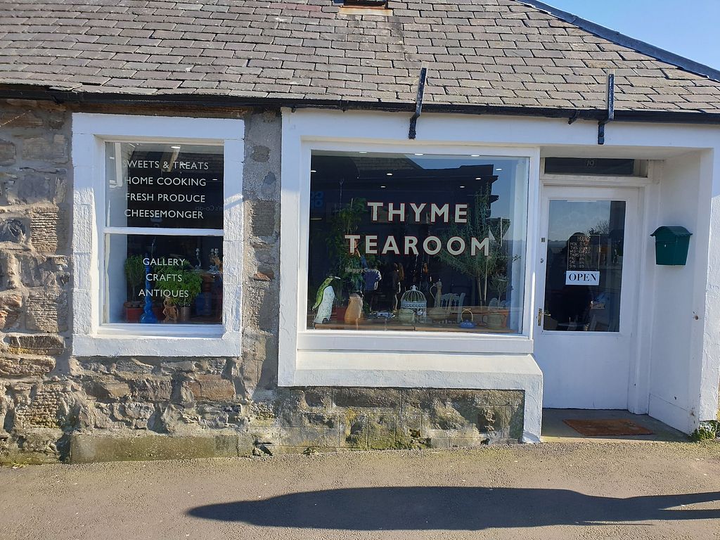 CLOSED Thyme Tearoom Cullen Restaurant HappyCow