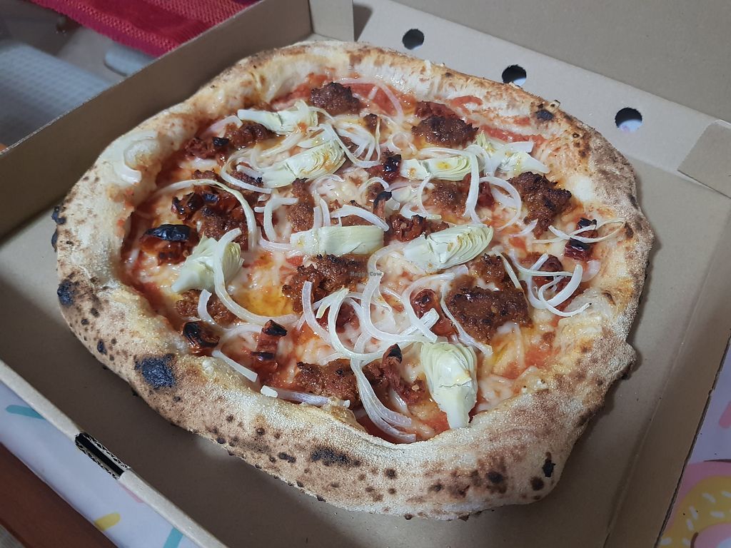 CLOSED Barangay Vegan Pizza Cadiz Delivery HappyCow