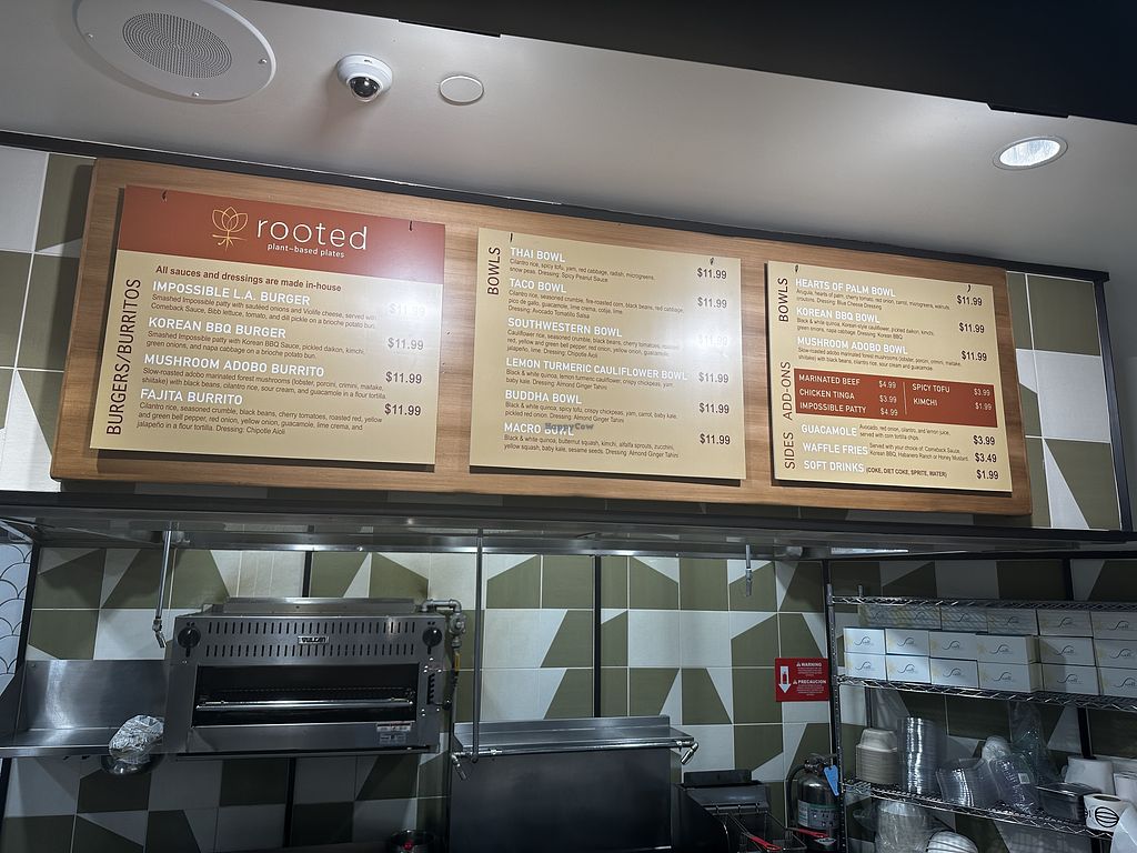 CLOSED Rooted Plantbased Plates at Bristol Farms Irvine California