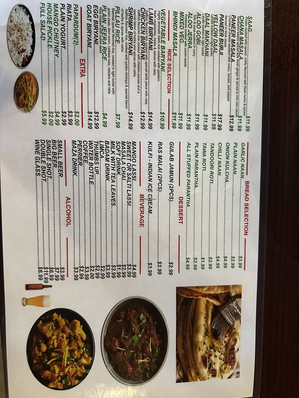 Taste of India Buttonwillow California Restaurant HappyCow