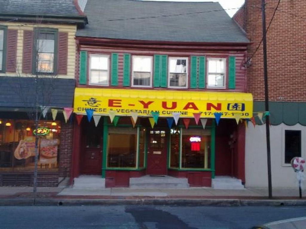 E Yuan Chinese and Vegetarian Cuisine Elizabethtown Pennsylvania Restaurant HappyCow