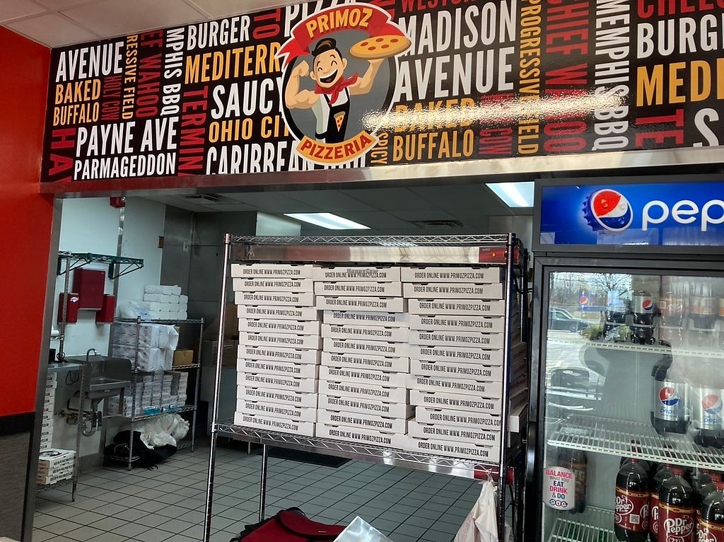 Primoz Pizzeria Mayfield Heights Ohio Restaurant HappyCow