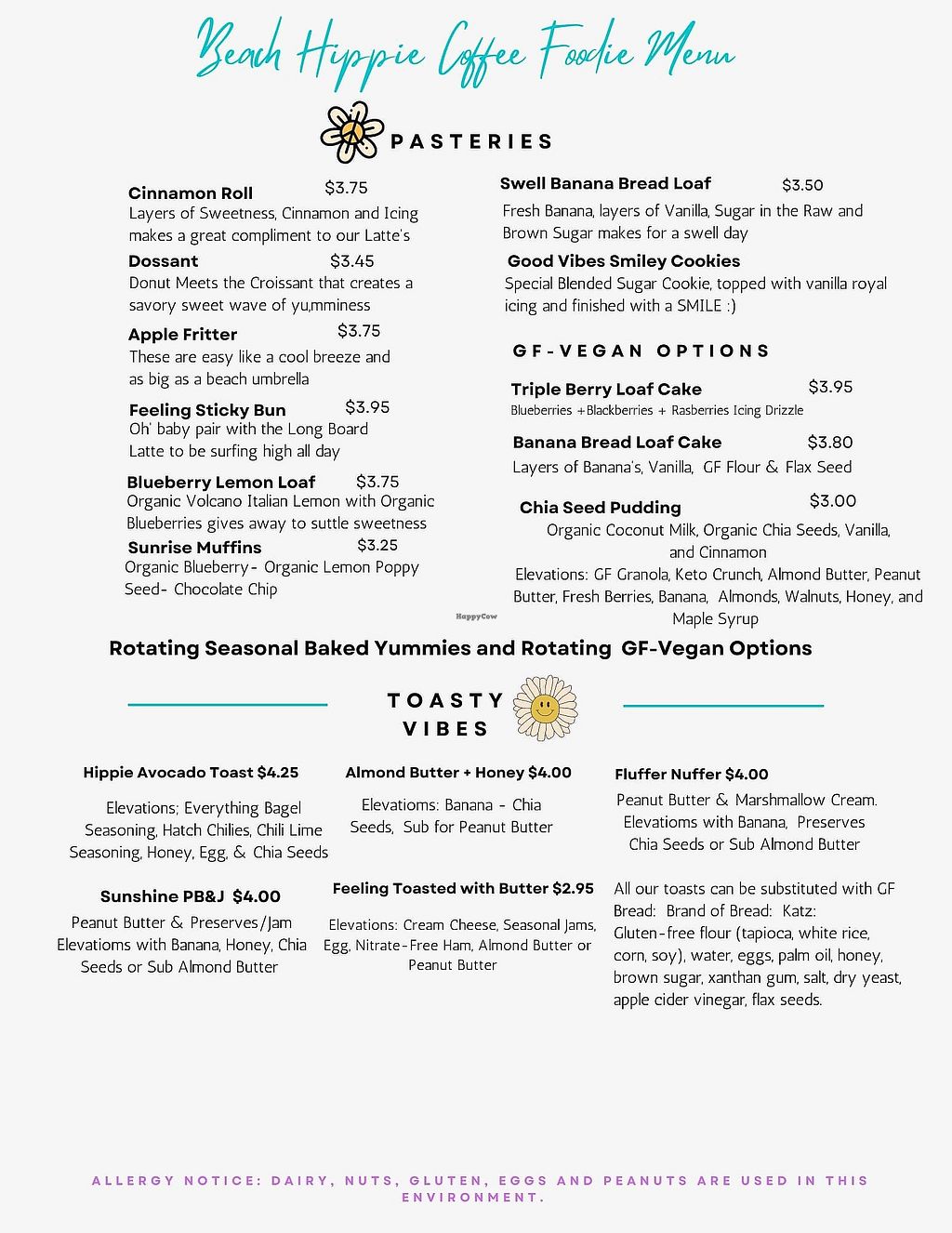 Beach Hippie Coffee Myrtle Beach South Carolina Coffee & Tea HappyCow