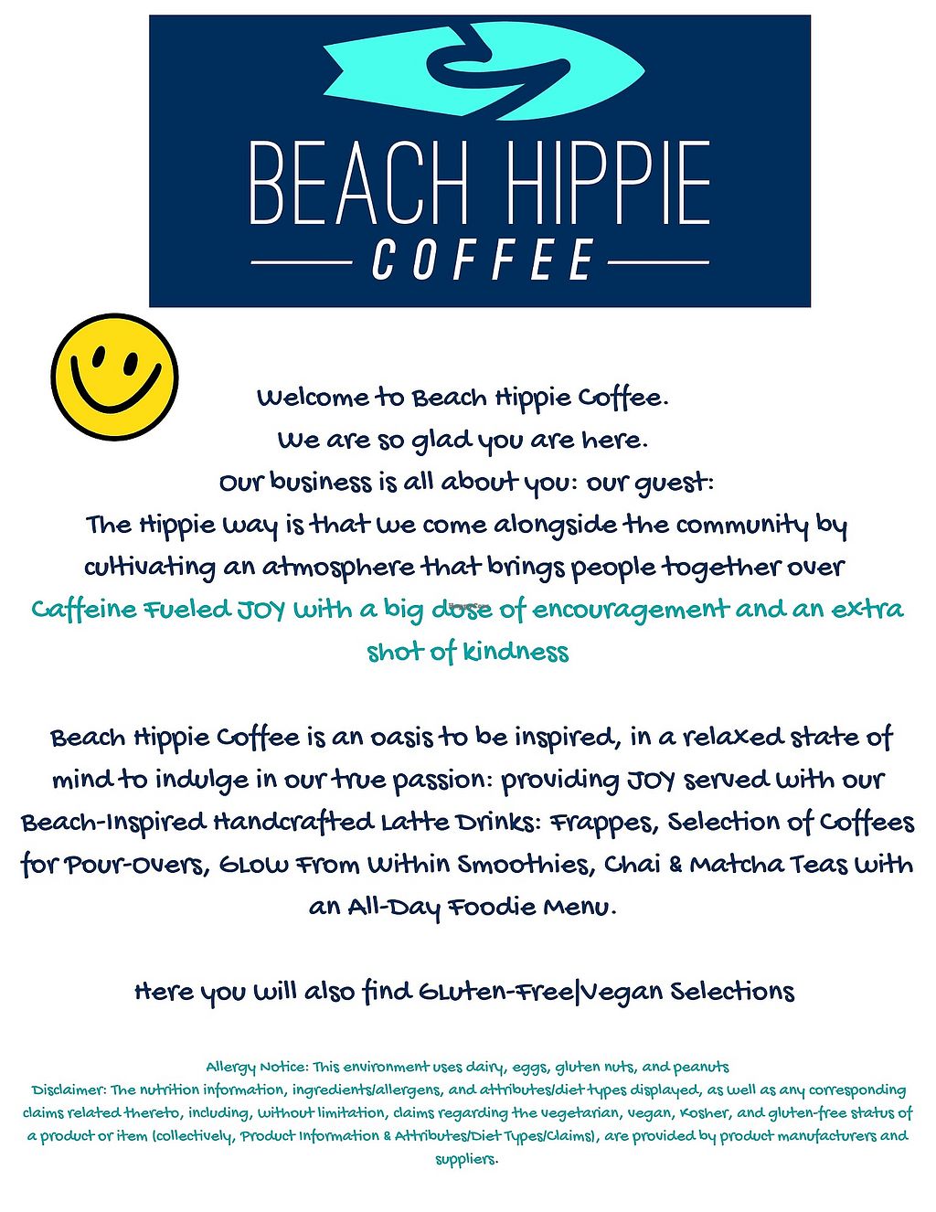 Beach Hippie Coffee Myrtle Beach South Carolina Coffee & Tea HappyCow