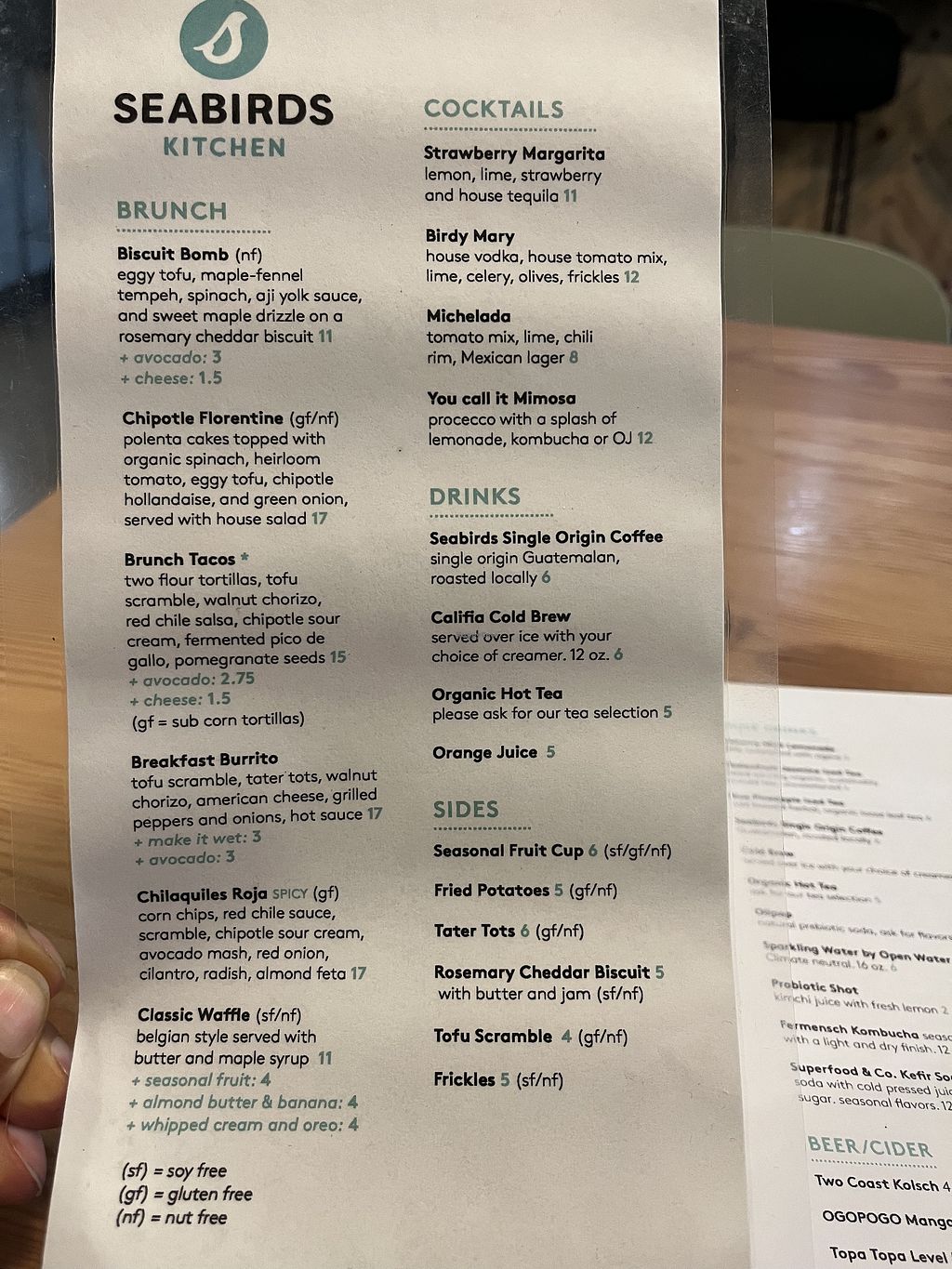 CLOSED Seabirds Kitchen Los Angeles California Restaurant HappyCow